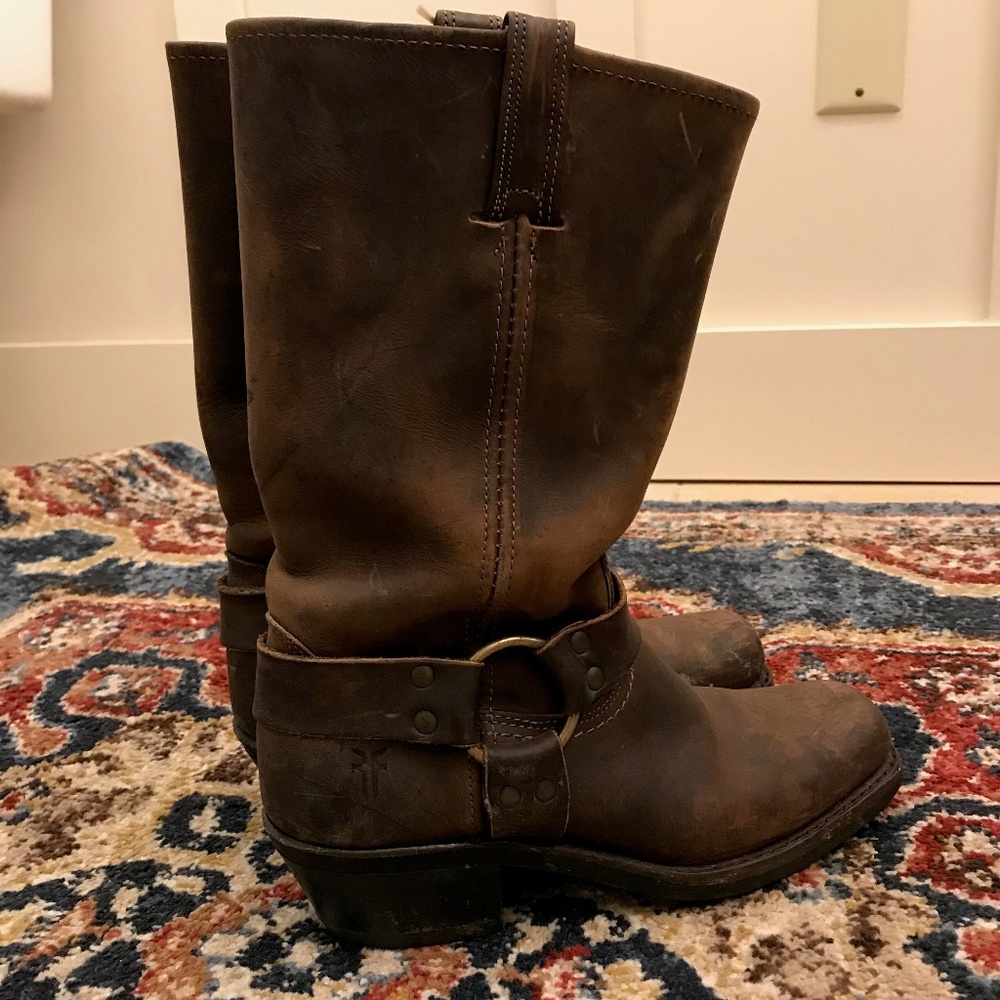 Frye Harness Boot sz 7.5 - Picture 2 of 10